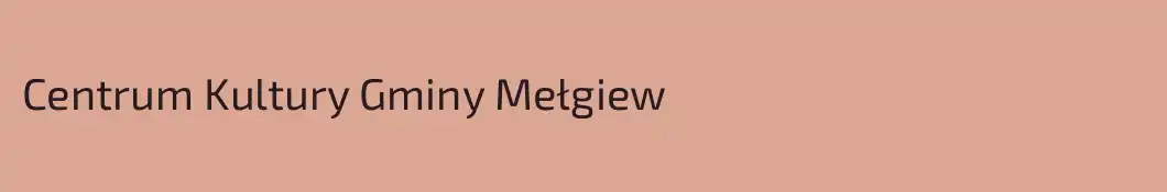 Centrum Kultury Gminy Mełgiew